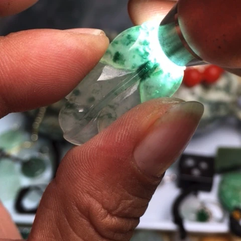 翡翠散珠天然翡翠