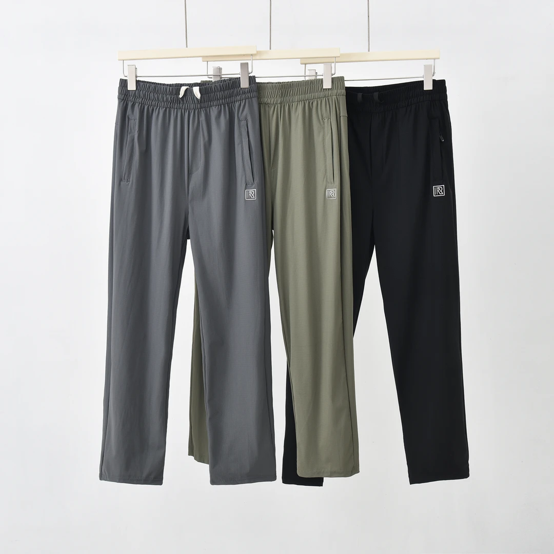 【主播推荐】男士精致透气格散口裤G570