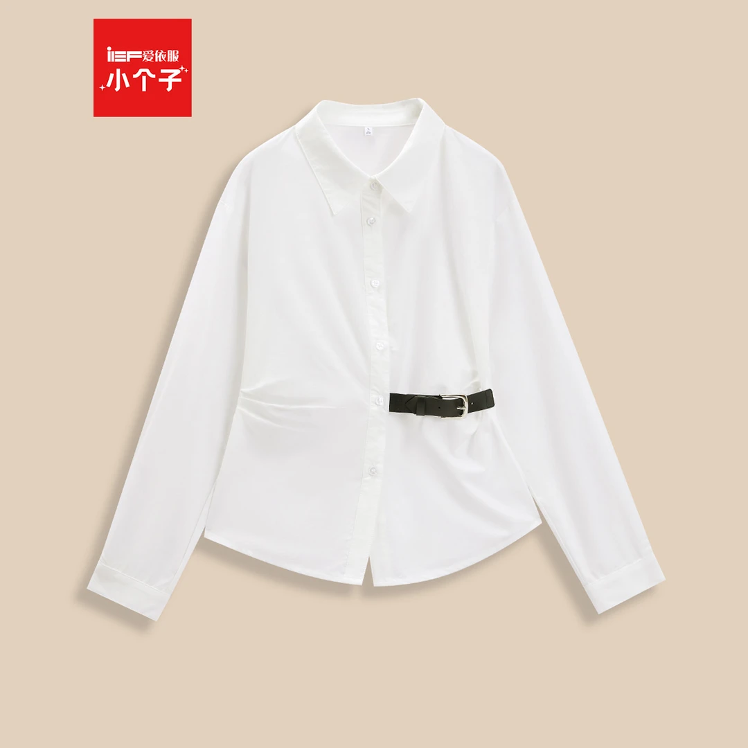 IEF/爱依服2025秋季新款韩版时尚小众设计感通勤气质百搭衬衫上衣