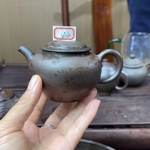 戬谷龙窑柴烧茶壶42
