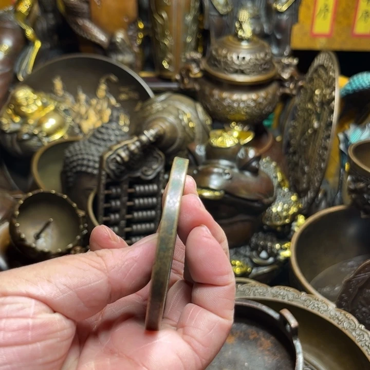 铜器摆件收收藏藏