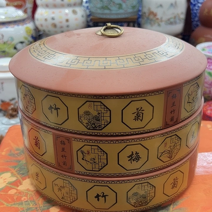 瓷片茶叶罐茶叶罐