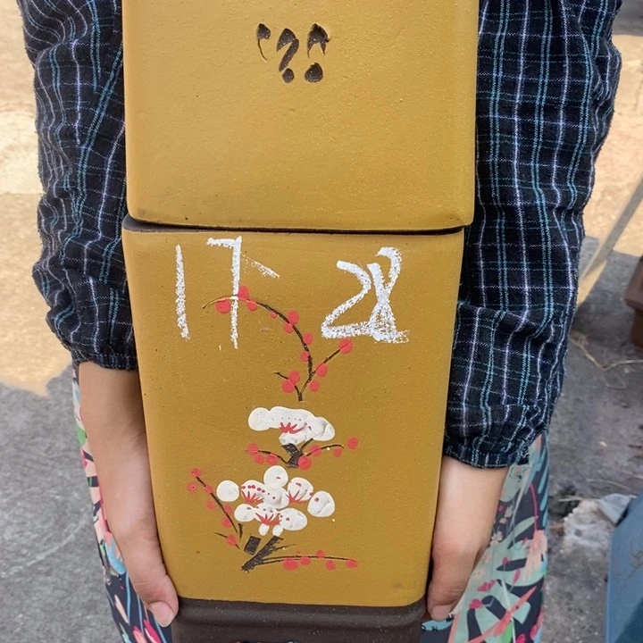 紫砂花盆自己的号楼梯
