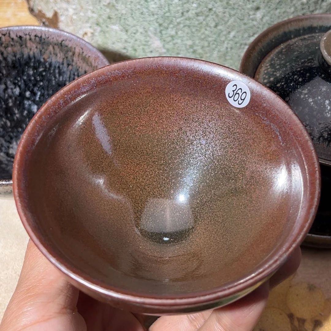 茶盏义兴龙窑坚持真柴