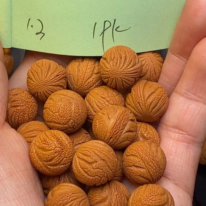 桃核吊坠秦岭龙纹桃核13