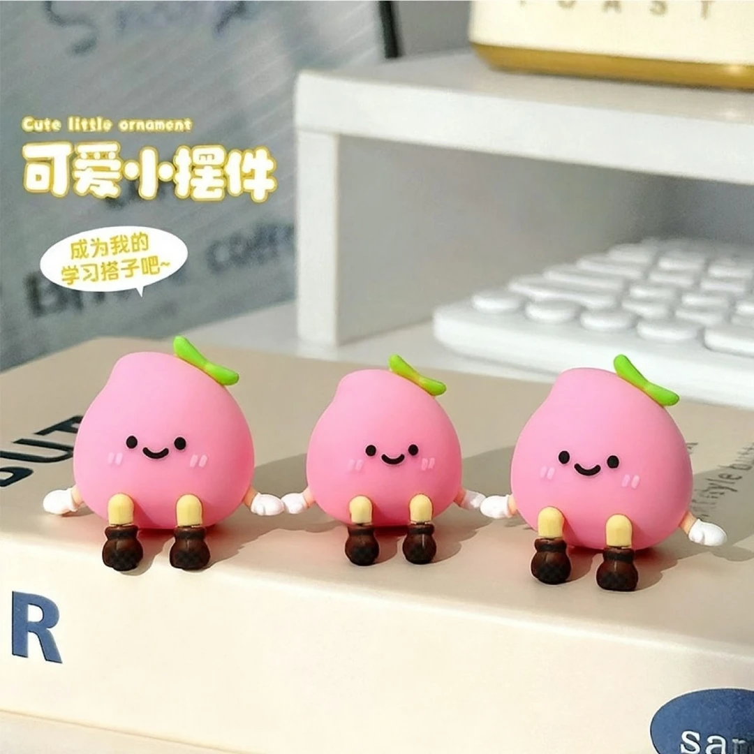 2026可爱柚子新款有趣装饰品车载汽车中控台小人摆件创意车内治愈