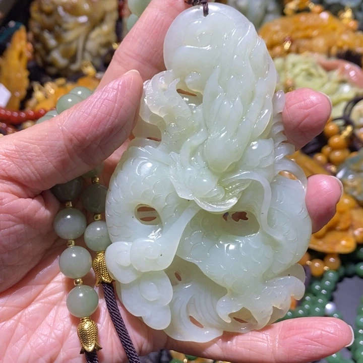 岫玉岫玉吊坠未镶嵌