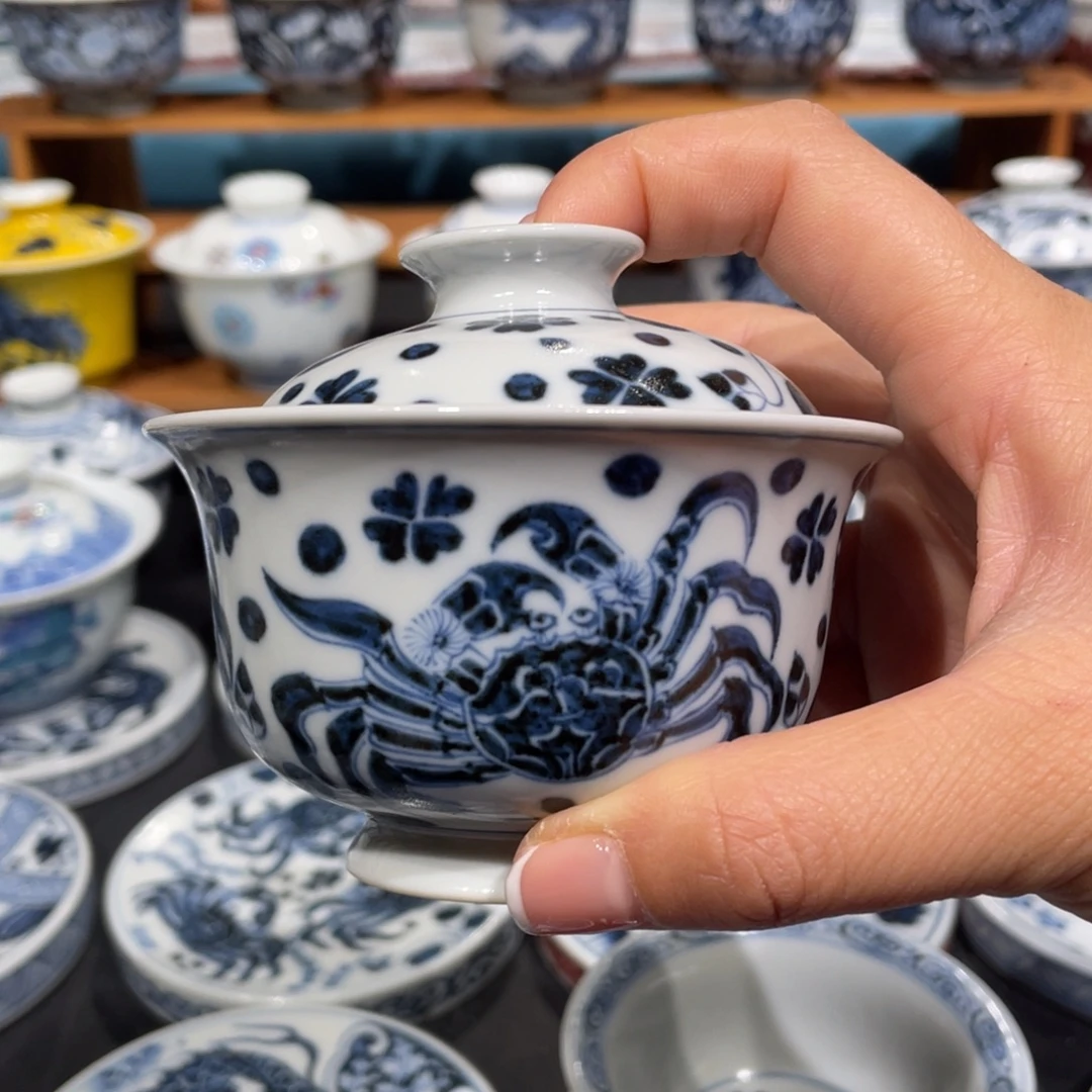 景德镇陶瓷手工手绘