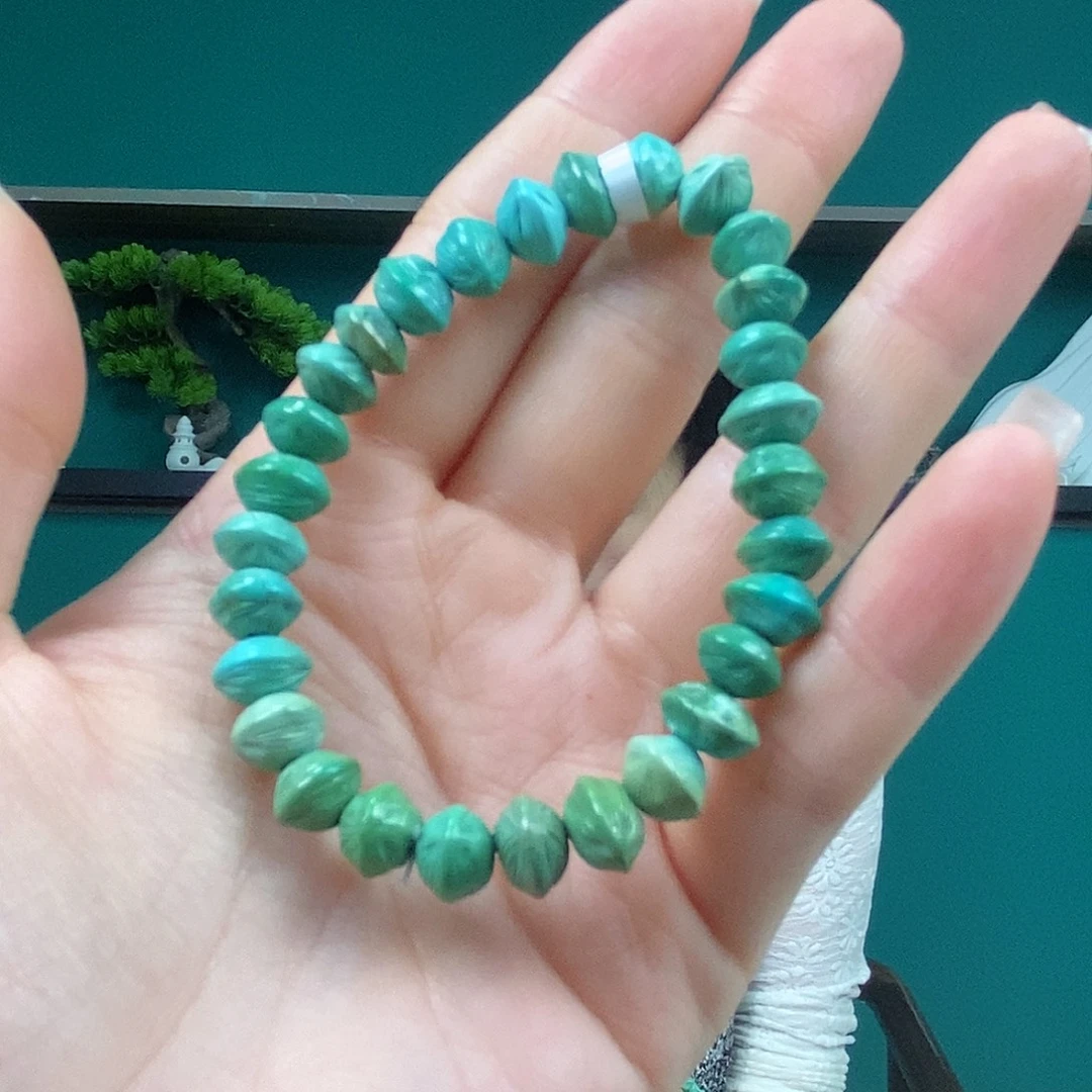 未镶嵌绿松石珠宝奇石