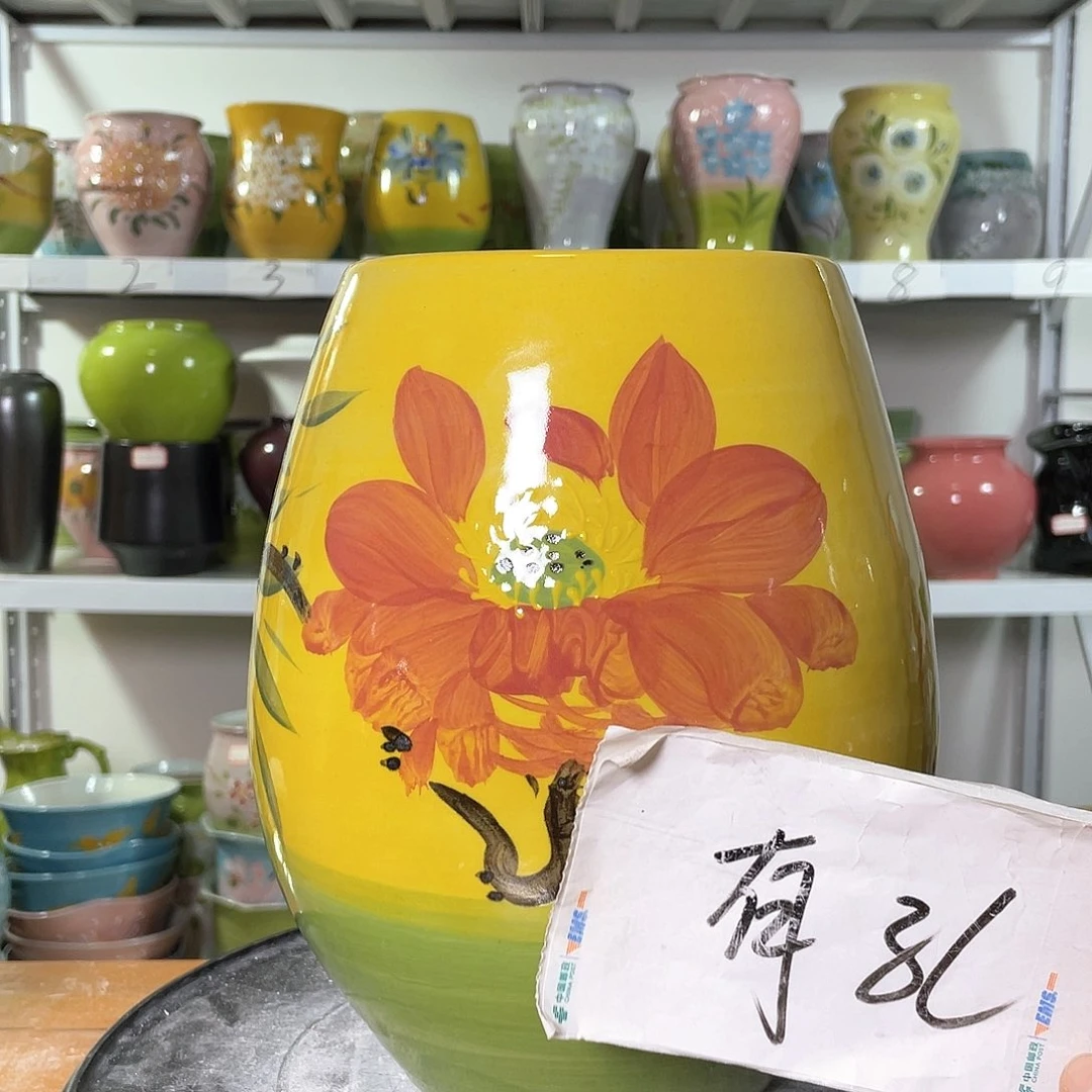 景德镇陶瓷花盆花器暇258