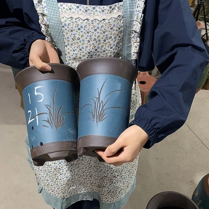 紫砂花盆紫砂花盆