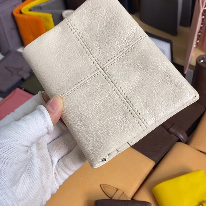 头层牛皮擦色瑕疵Ａ７活页本山羊皮