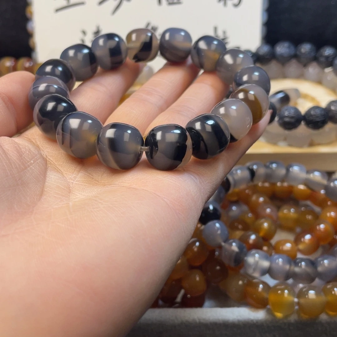 玛瑙/玉髓未镶嵌手链