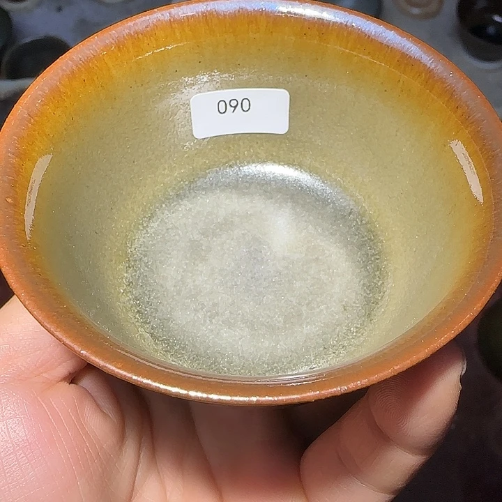 茶盏青钰龙窑茶具090