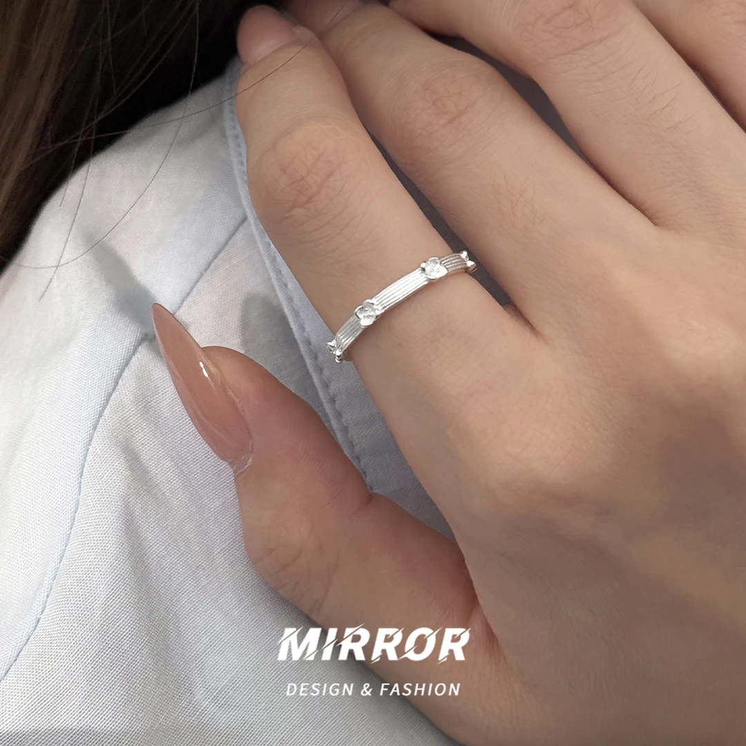 小麋人 925银戒指 CJ3563「以香入梦」丁香花戒指女指环尾戒小众潮