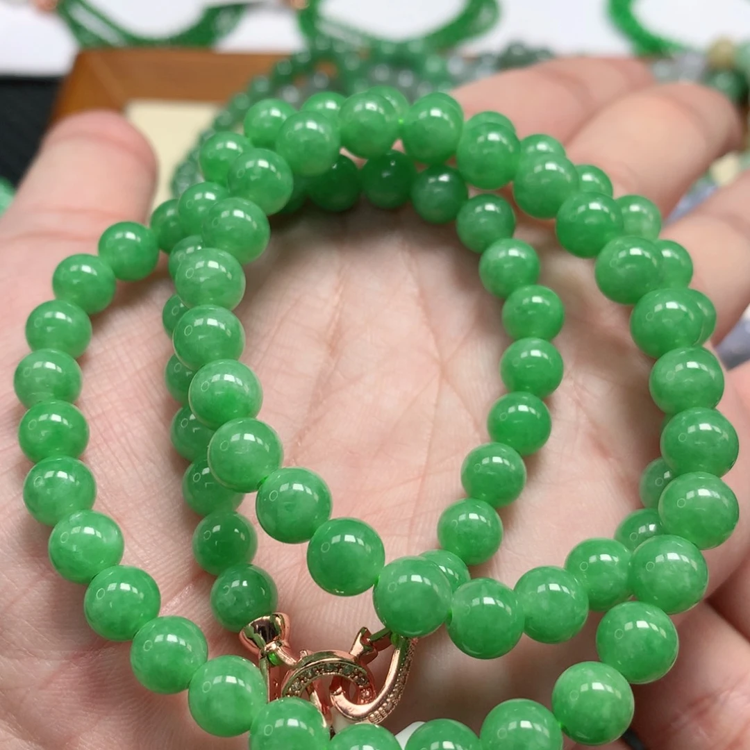 未镶嵌手链翡翠翡翠