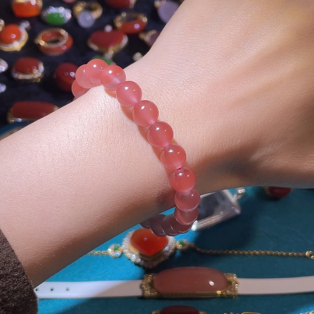 南红玛瑙未镶嵌手串
