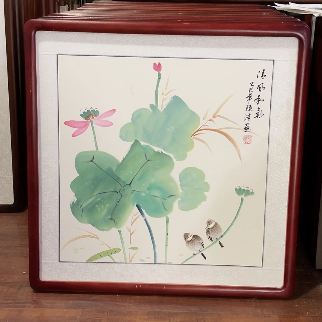 国画带框尺寸63*63厘米