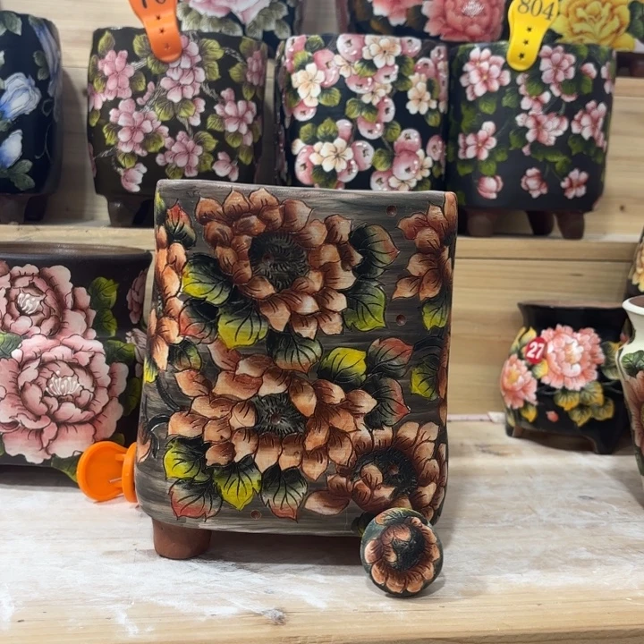 景德镇手绘花盆陶姚辰上新13/18