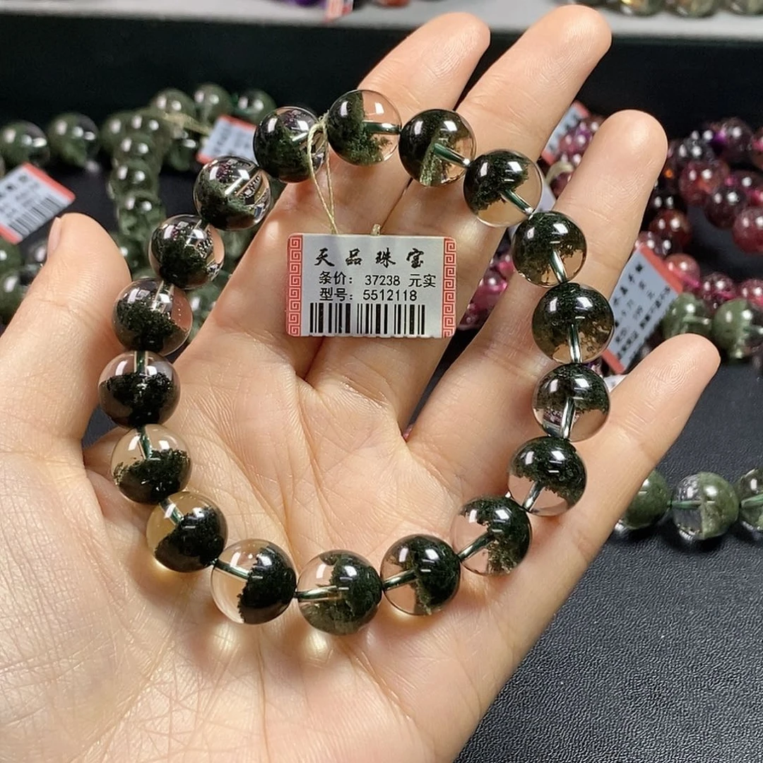 未镶嵌水晶手链绿幽灵5512118