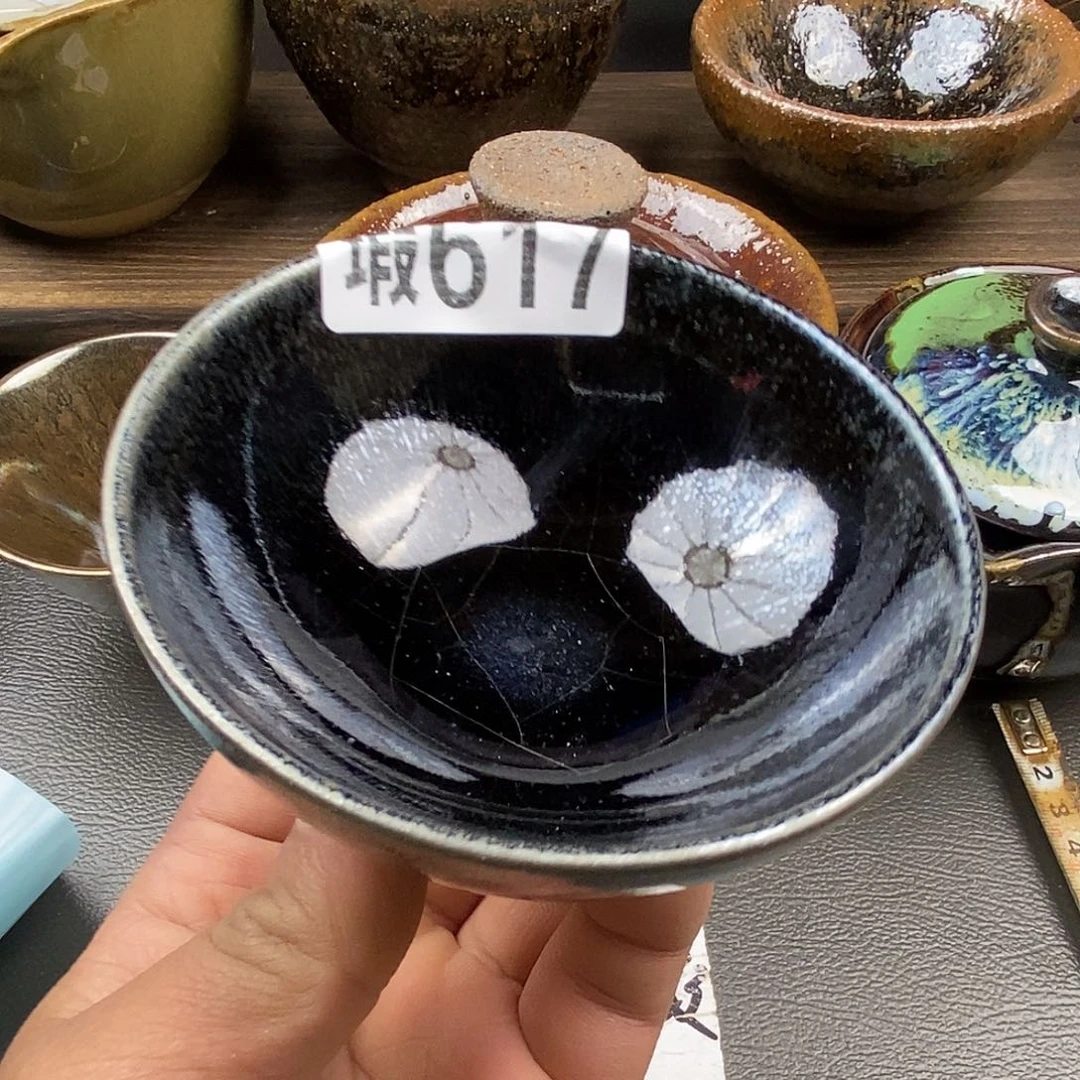 茶盏小开片建盏主人杯子宫