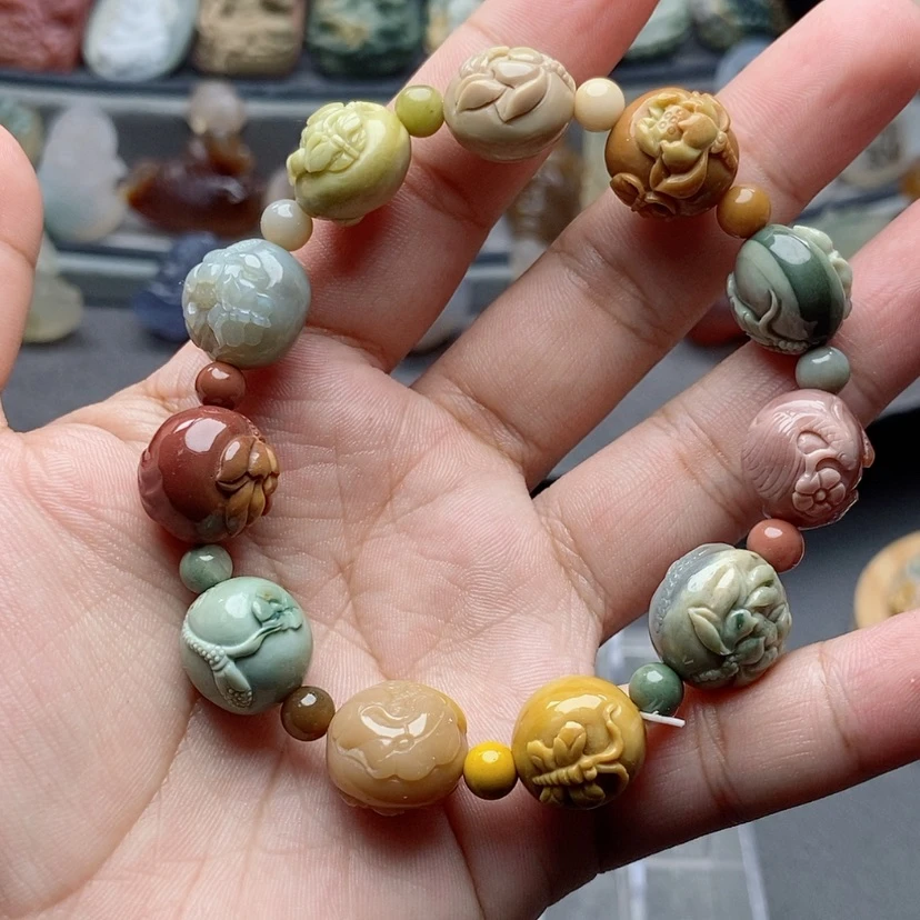 【闪购商品】未镶嵌手串定制石英质玉