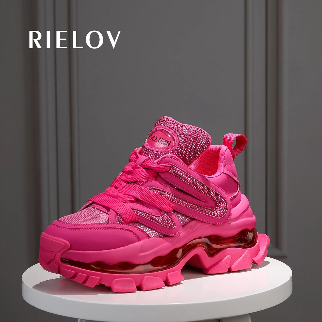 媛媛●RIELOV增高8cm时尚潮流百搭女士休闲鞋666-102