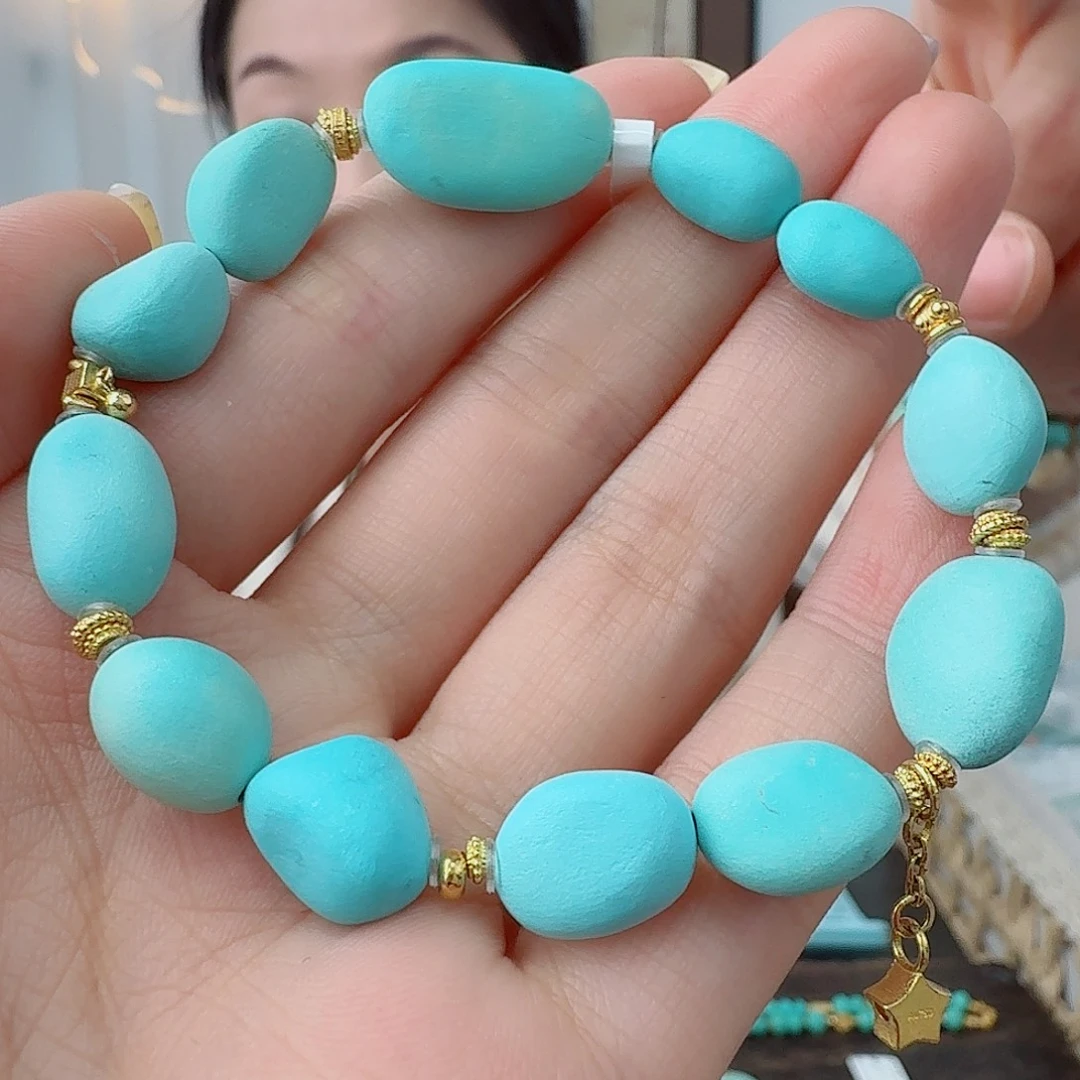 绿松石未镶嵌珠宝奇石