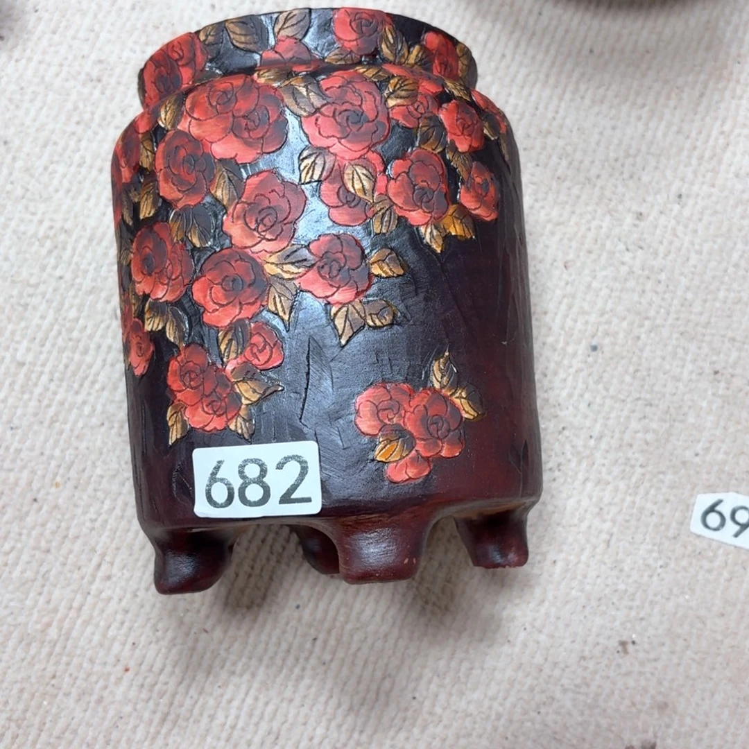 觅***觅紫砂花盆陶瓷多肉花盆精品