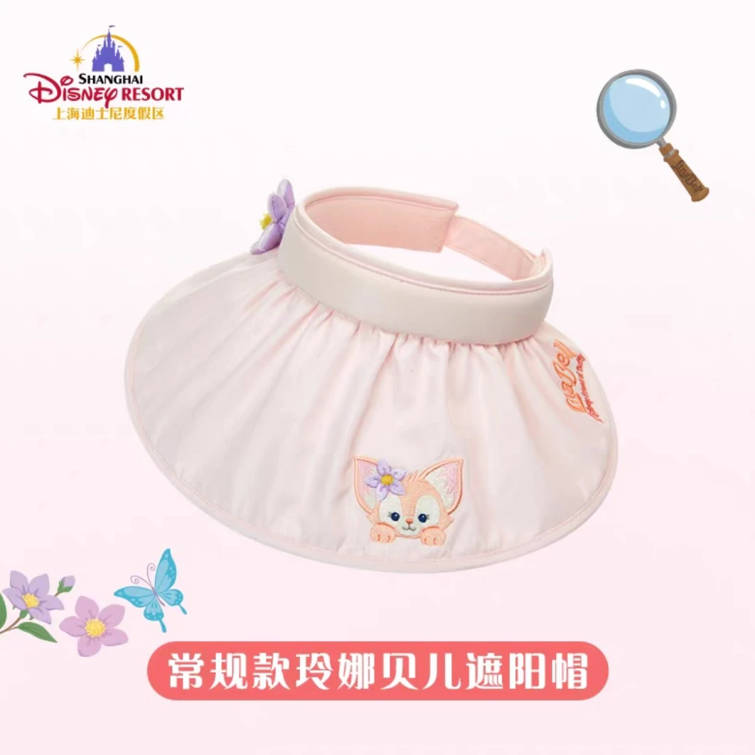 上迪乐园正品 玲娜贝儿刺绣遮阳帽