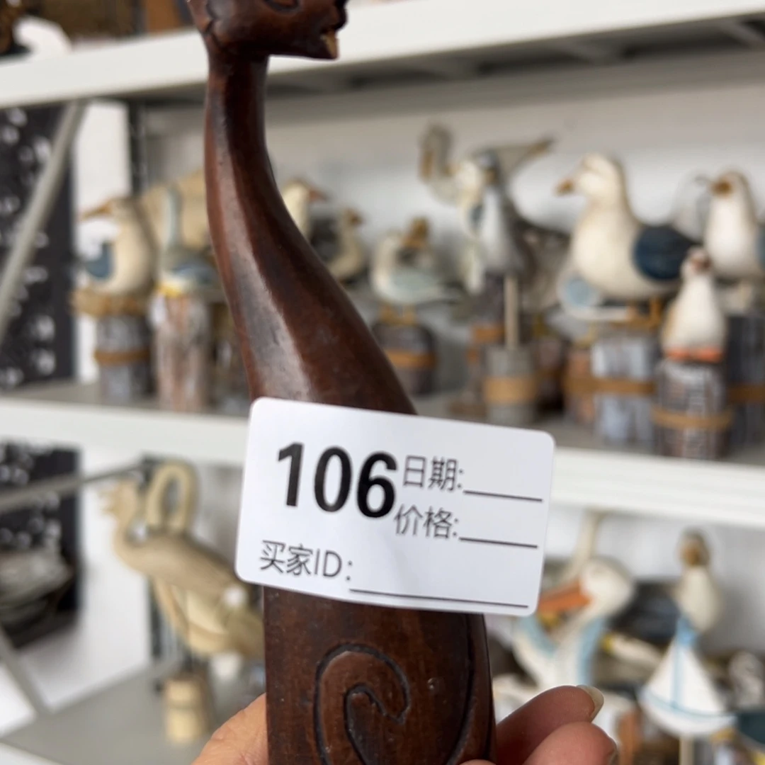 木清！外贸老货样品木雕106