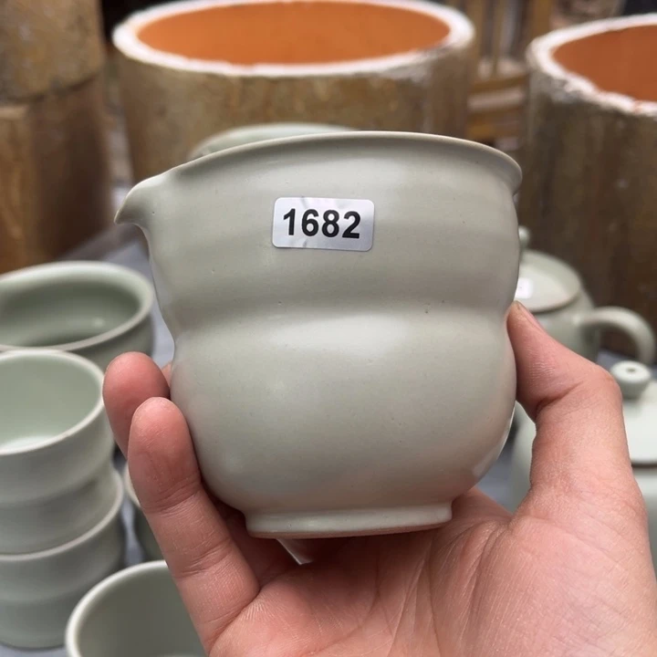 汝瓷1682 柴窑开窑矿石釉