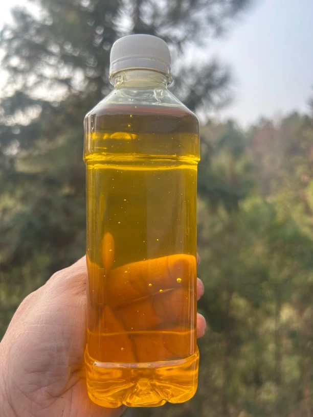 粤北农家自摘野生白花老树茶籽油250g（一斤的划算）后天发货