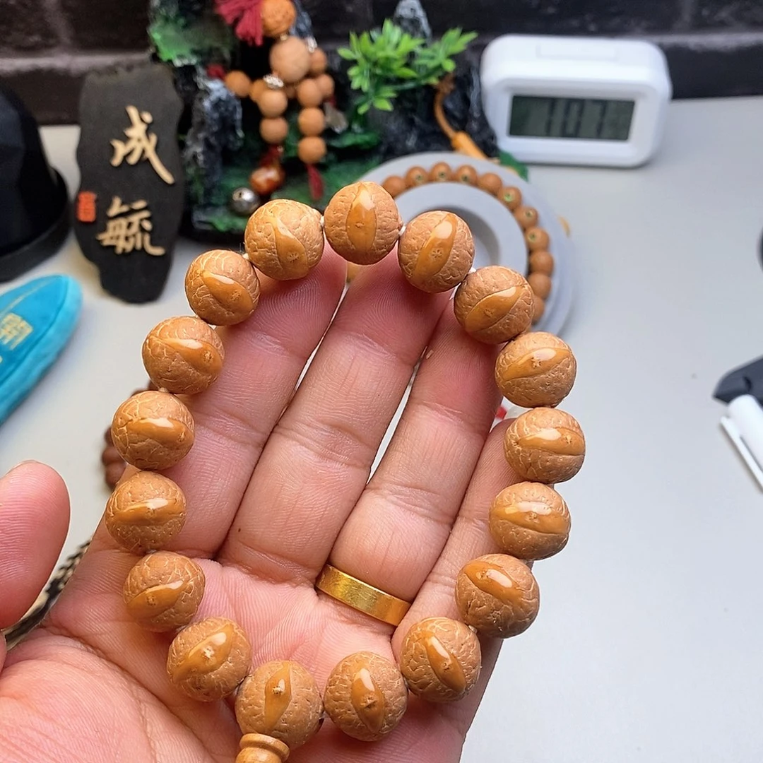 凤眼菩提手串14尺寸封眼