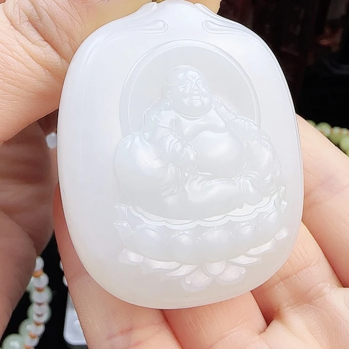 和田玉挂件未镶嵌定制发货