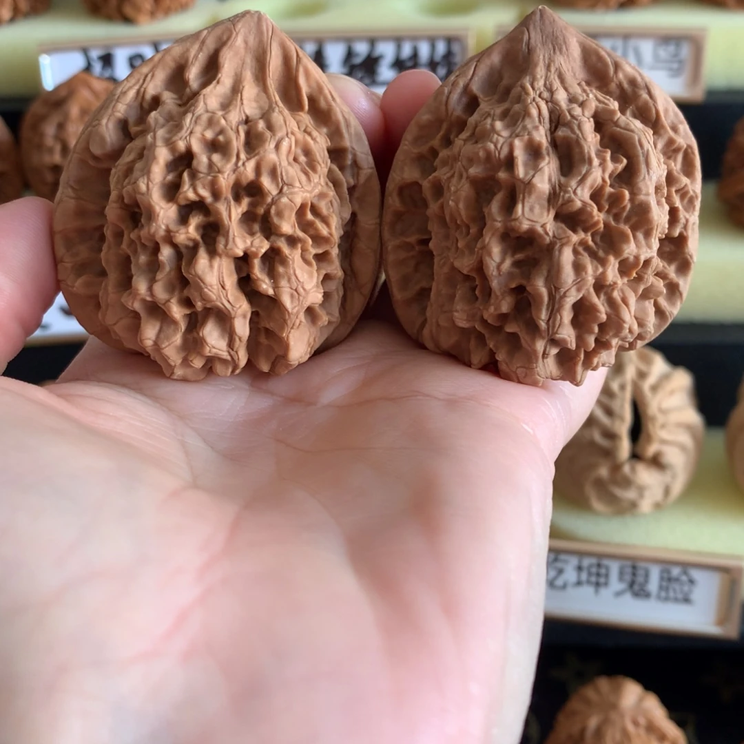 文玩核桃吊坠文玩核桃官帽白茬45