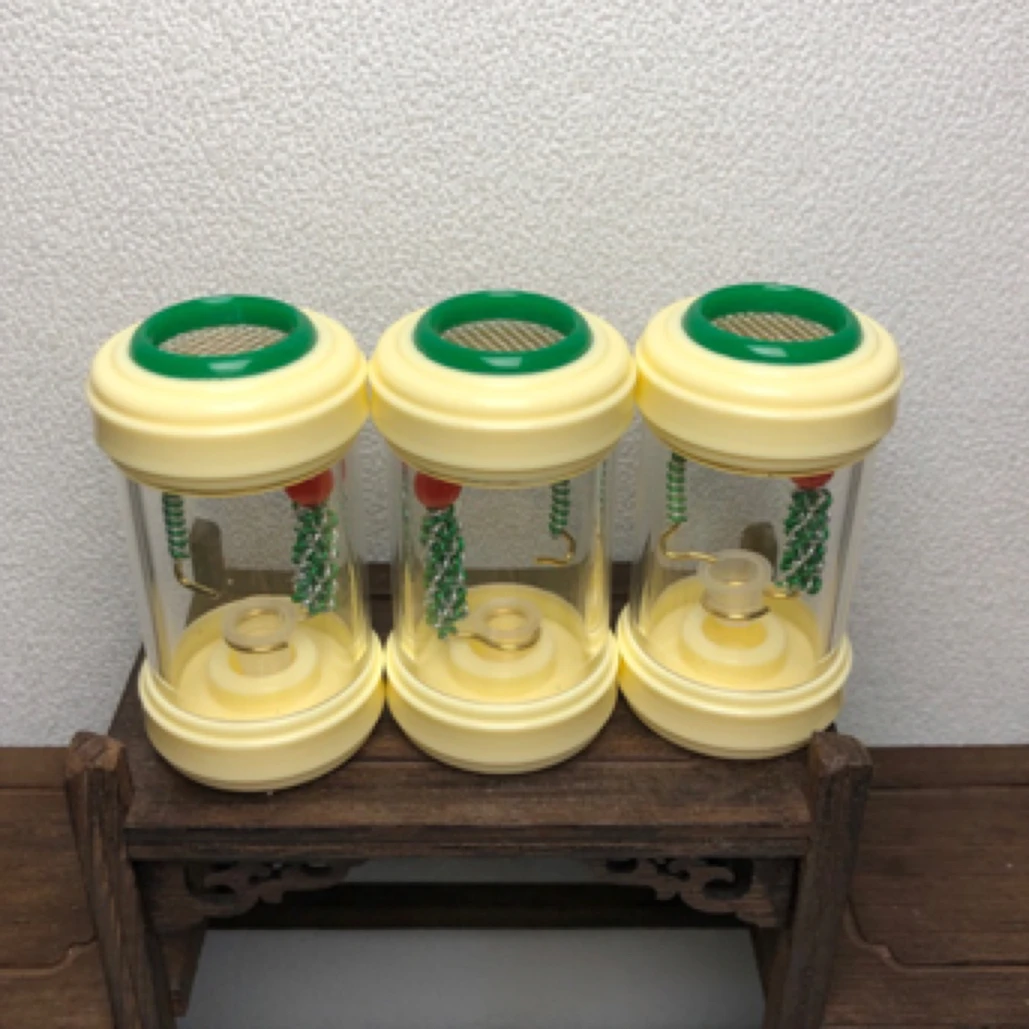 竹蛉罐 35直径高70有机玻璃鸣虫虫具 竹蛉有机桶
