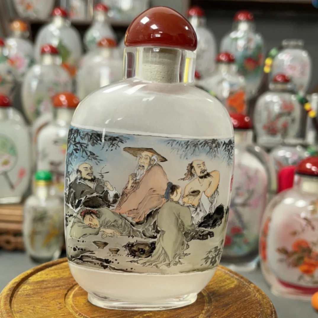 非遗内画精品人物文创礼品适合商务往来与收藏