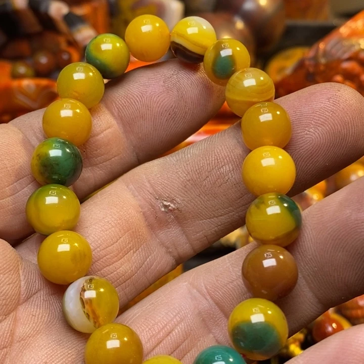 合金手链玛瑙/玉髓挣****猬