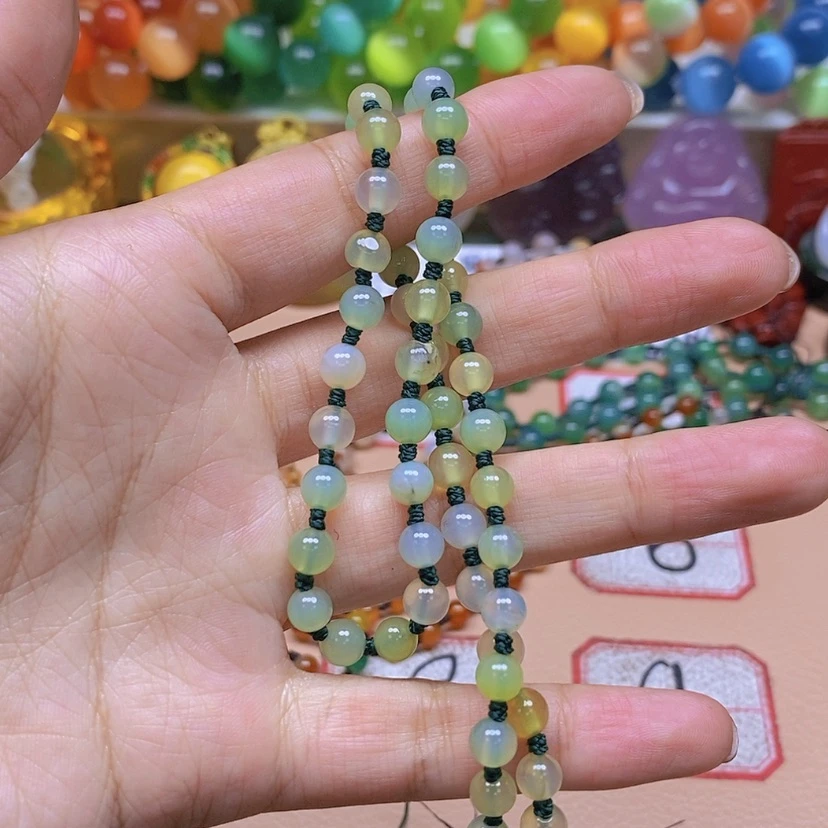 【闪购商品】玛瑙/玉髓颈饰未镶嵌V*