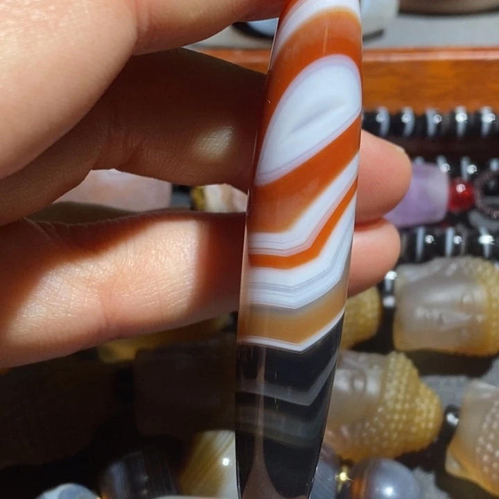 玛瑙/玉髓未镶嵌项链