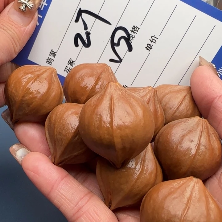 满***红橄榄核手串橄榄核