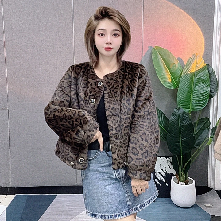 【萍萍推荐】时尚潮流网红秋冬豹纹