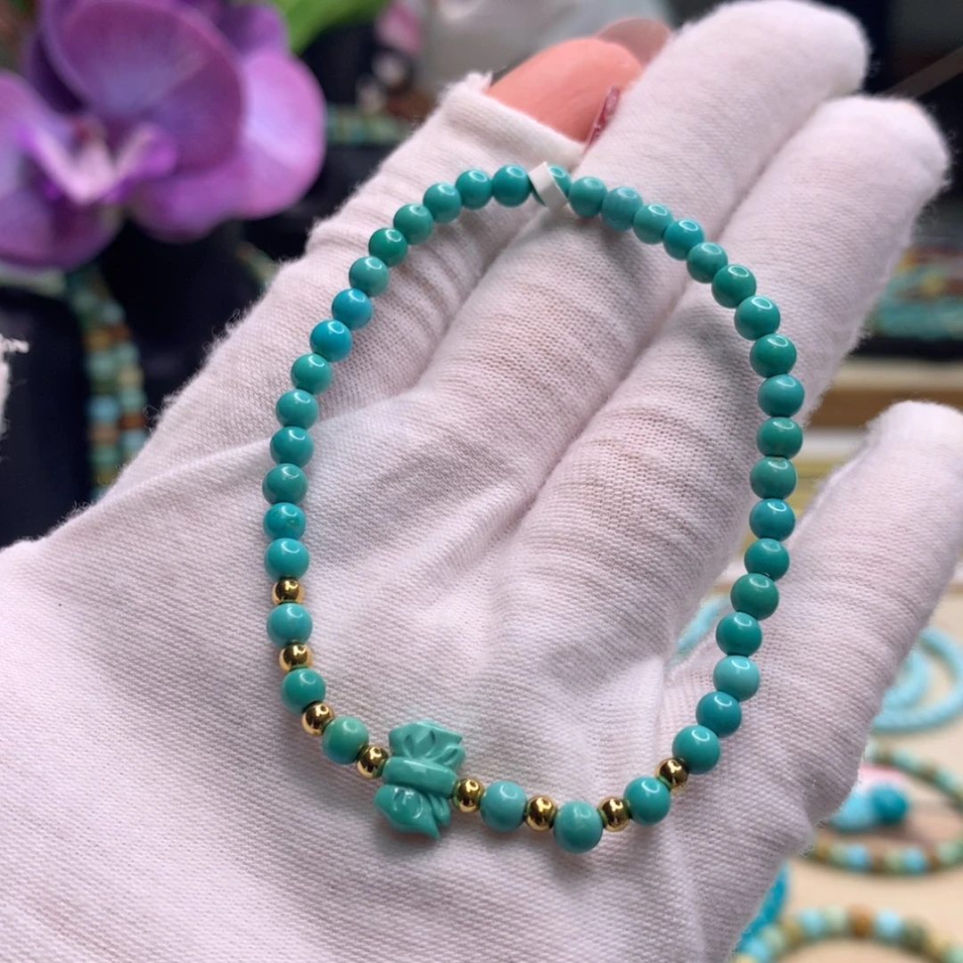 绿松石未镶嵌配饰