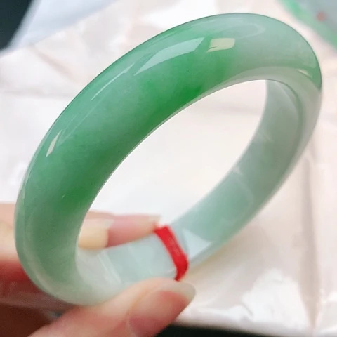 未镶嵌手镯翡翠54圈口882782
