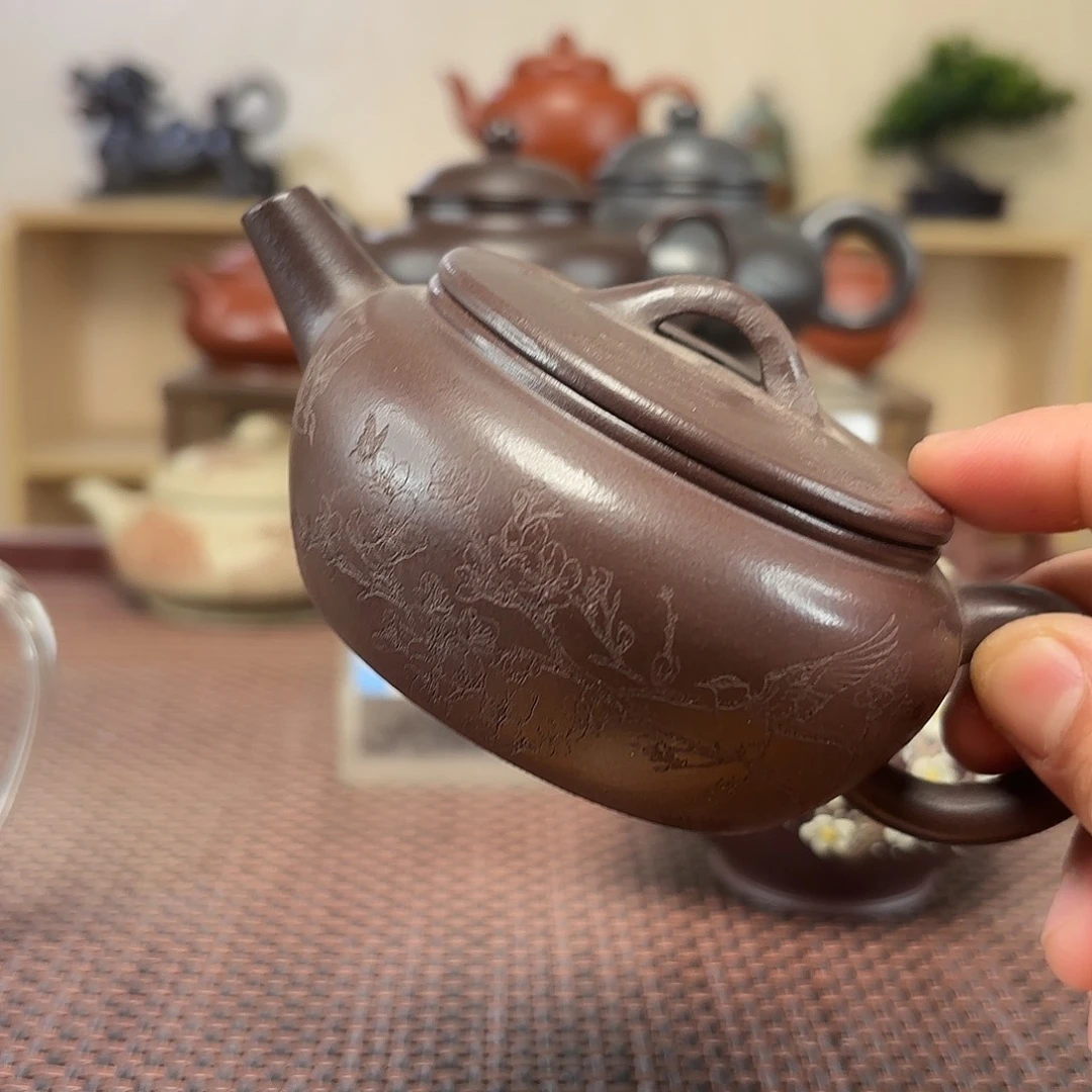 舍***得茶壶紫砂微瑕处理