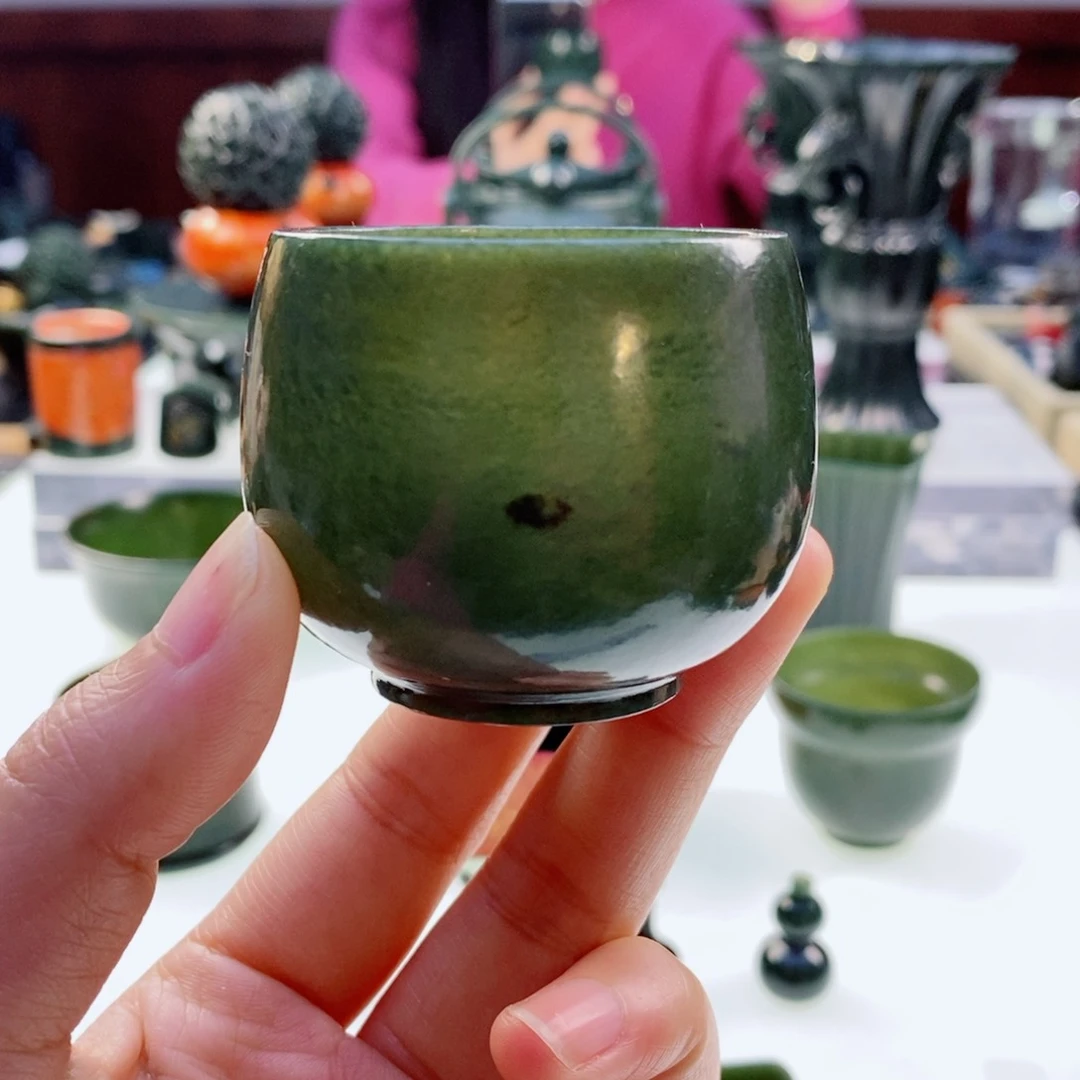 和田玉（青玉）摆件未镶嵌