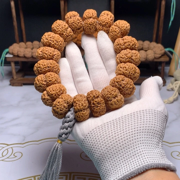 金刚菩提吊坠28奢华定制蜜肉板王花手持