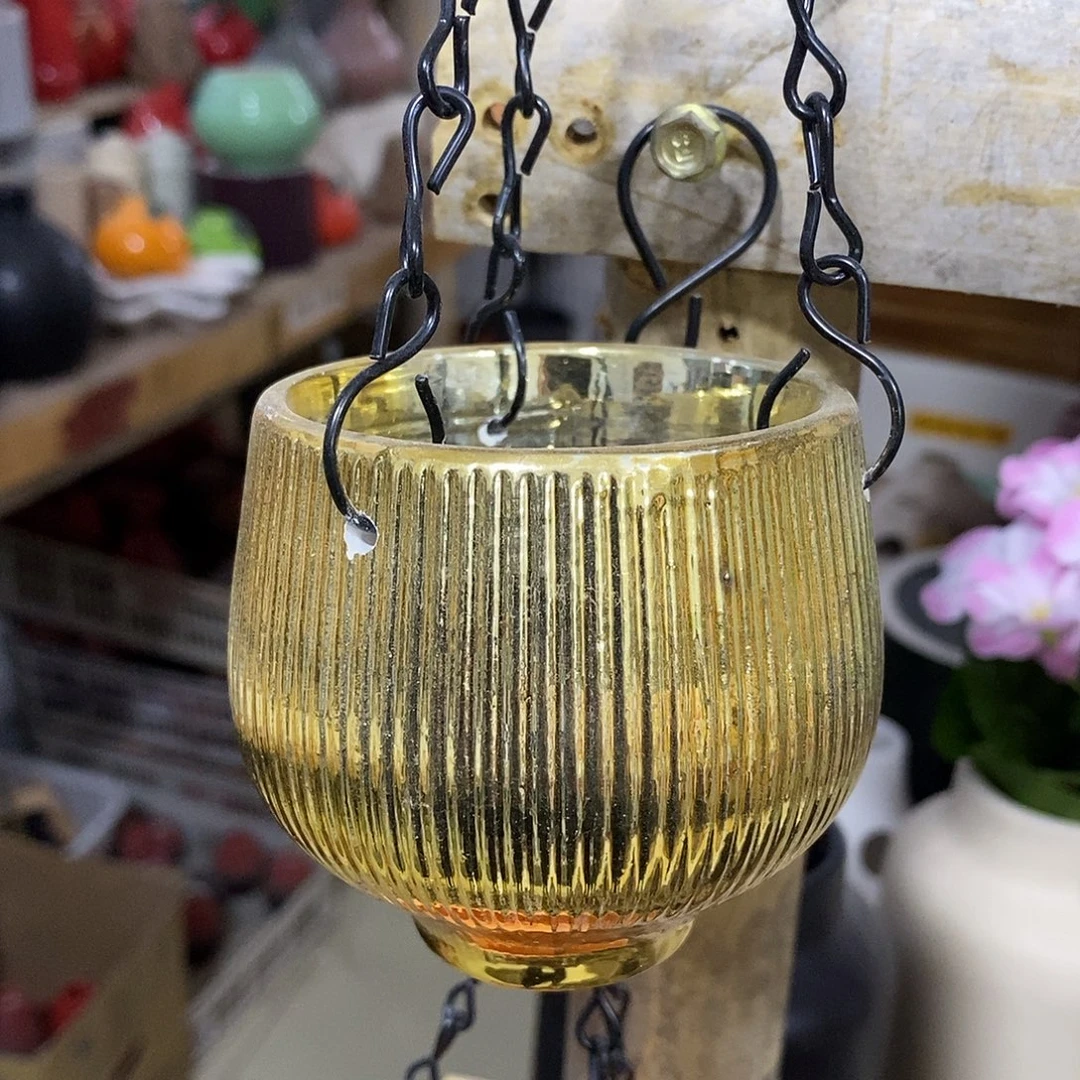 陶摆件陶盆有孔 瑕疵介意勿拍