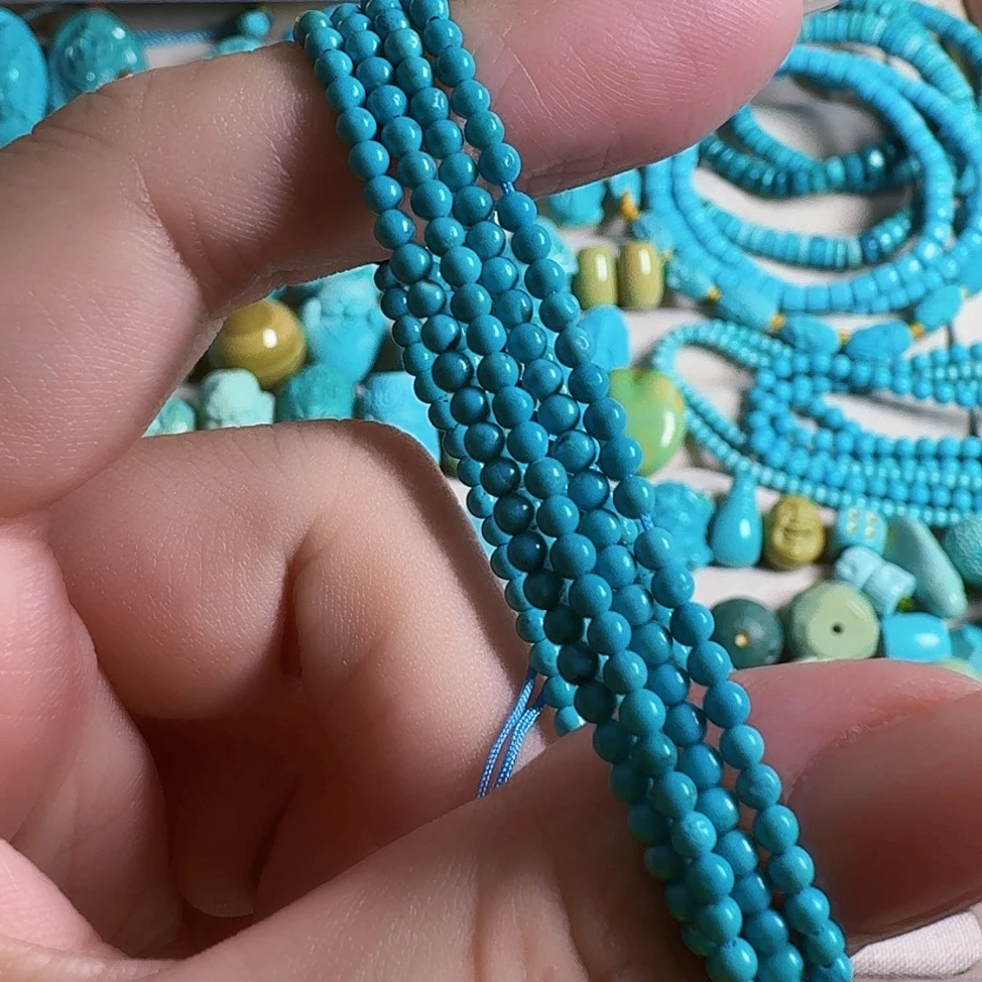 绿松石珠宝奇石未镶嵌